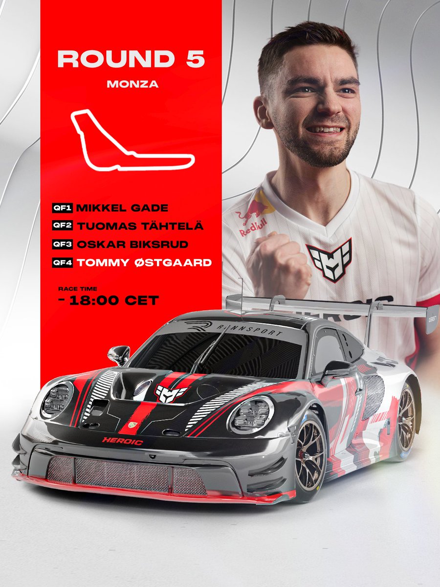 Raceday! Let's goooo! Monza today and I'm feeling good, so can't wait to get racing 🔥
