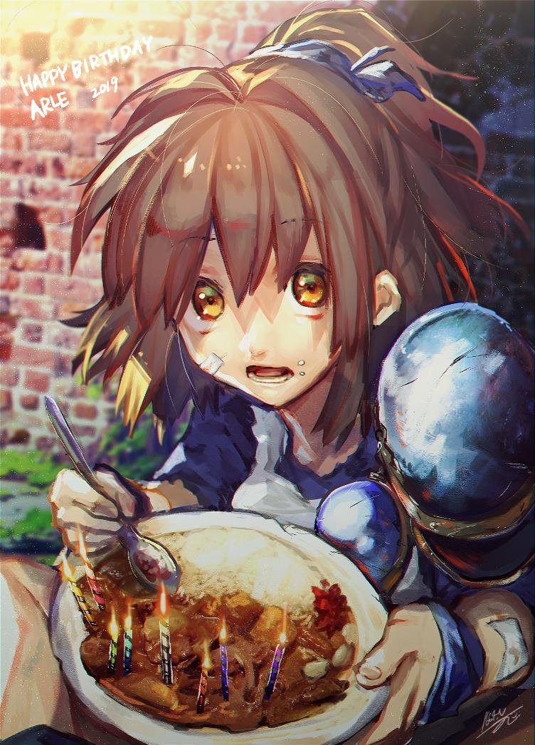 アルル・ナジャ 「なにはともあれ魔導物語4うれしすぎなんで過去絵アルル再掲させてくれよな 」|成田芋虫🦭🤘Killing4巻5巻夏発売！予定！のイラスト