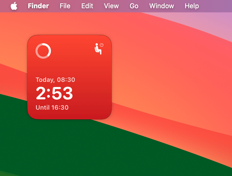 WorkTimesApp's tweet image. Have the new macOS Sonoma installed? 

Then, you can add WorkTimes widgets from your iPhone to your desktop. 😍

That&apos;s WorkTimes on a Mac - kind of. 😉