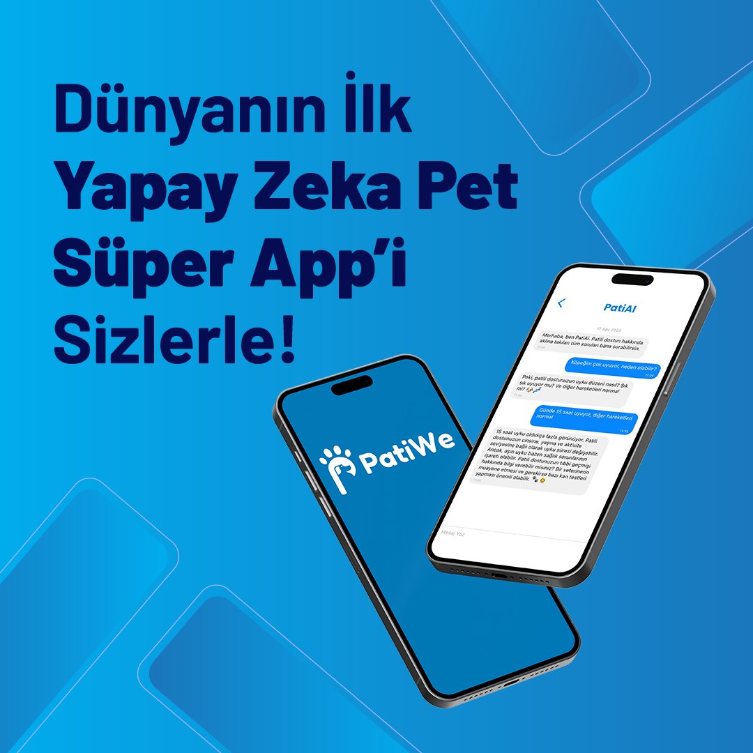 Dünyanın ilk ve tek bütünleşik aile teknolojileri şirketi olma hedefiyle çıktığımız bu yolda ikinci satın alımımızı yaptık ve ailemize PatiWe'yi katarak uygulamayı geliştirdik. Aynı zamanda PatiWe ile bir ilke imza attık ve yapay zeka destekli uygulamamız ile evcil hayvan bakımı