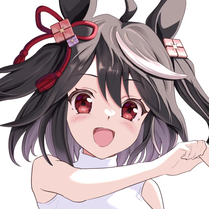 キタちゃん描いてる 