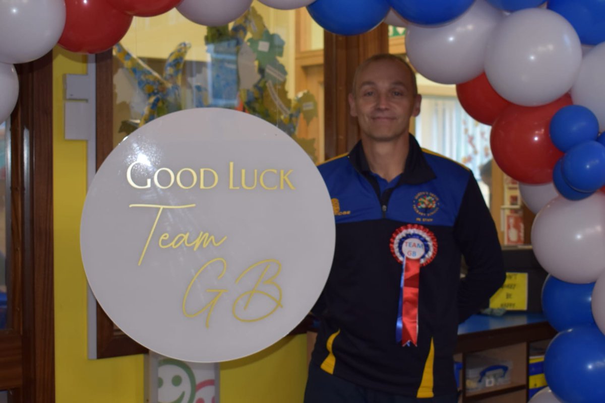 qdprimaryschool's tweet photo. Wishing our star gymnast all the luck in the world, as he not only competes, but leads the GB gymnastics team in Germany this weekend. Go for gold 🥇 https://t.co/zctVYpYpZT