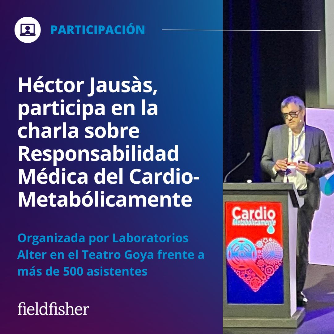 Héctor Jausàs, socio de #LifeSciences,  participó en el evento organizado por Grupo Alter, para impartir una charla sobre #ResponsabilidadMedica.
 
🩺 Más de 500 personas se dieron cita en el <a href="/TeatroGoya/">TeatroGoya</a> para asistir a ponencias sobre #salud y ética sanitaria.