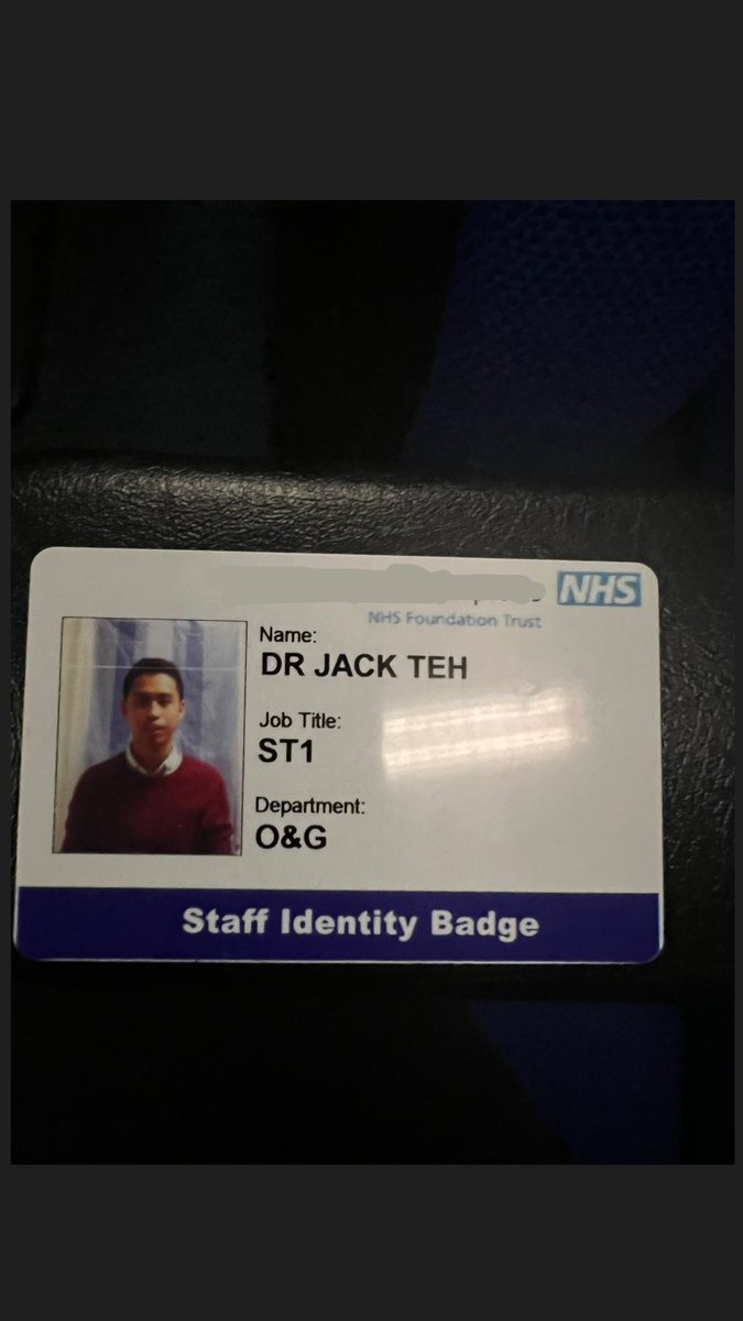 JackTeh96's tweet photo. The time has come! First day of specialty training: induction + a long day evening shift 😄 #obsandgynae https://t.co/OK7ra4cRtT