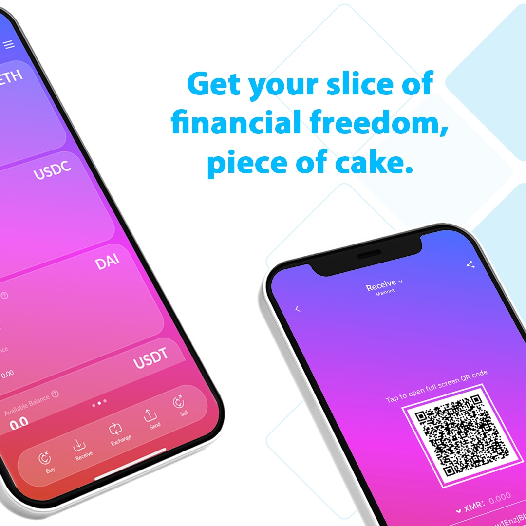 cakewallet tweet picture