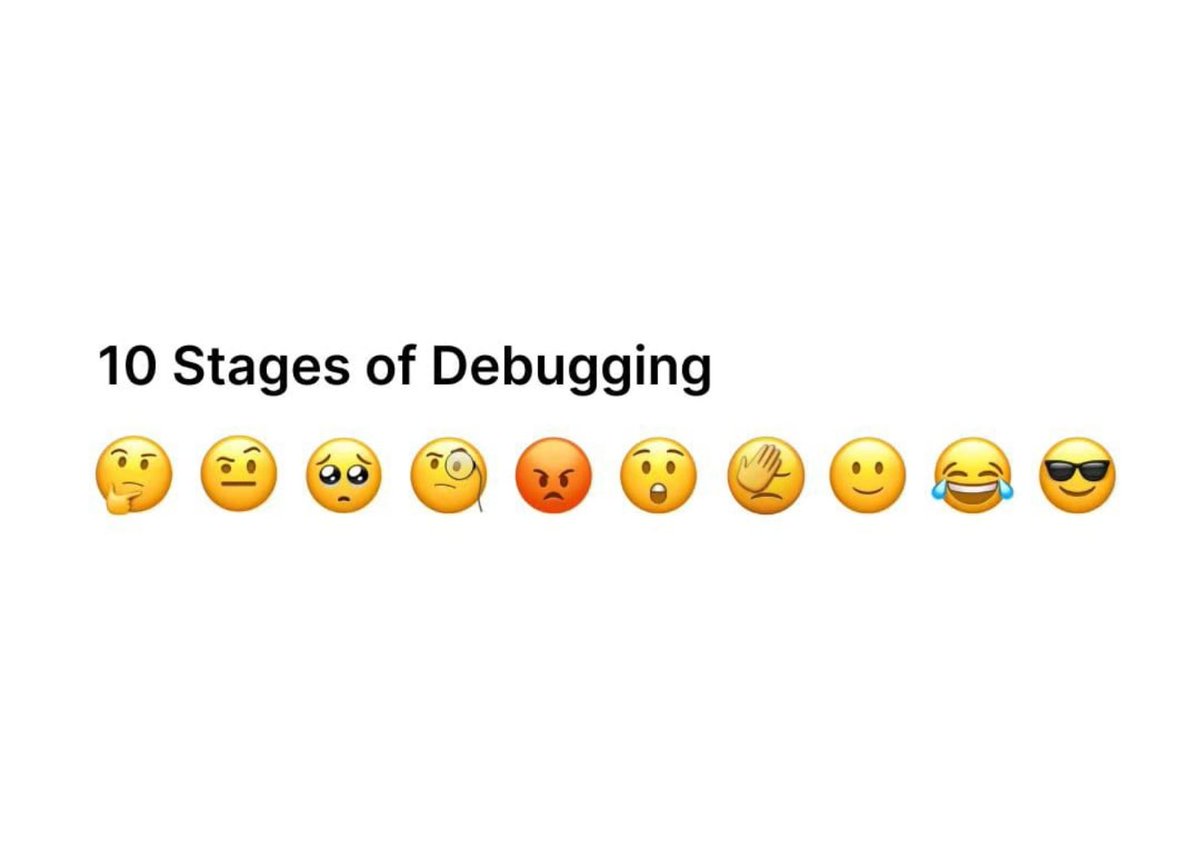 Debugging is an ART.