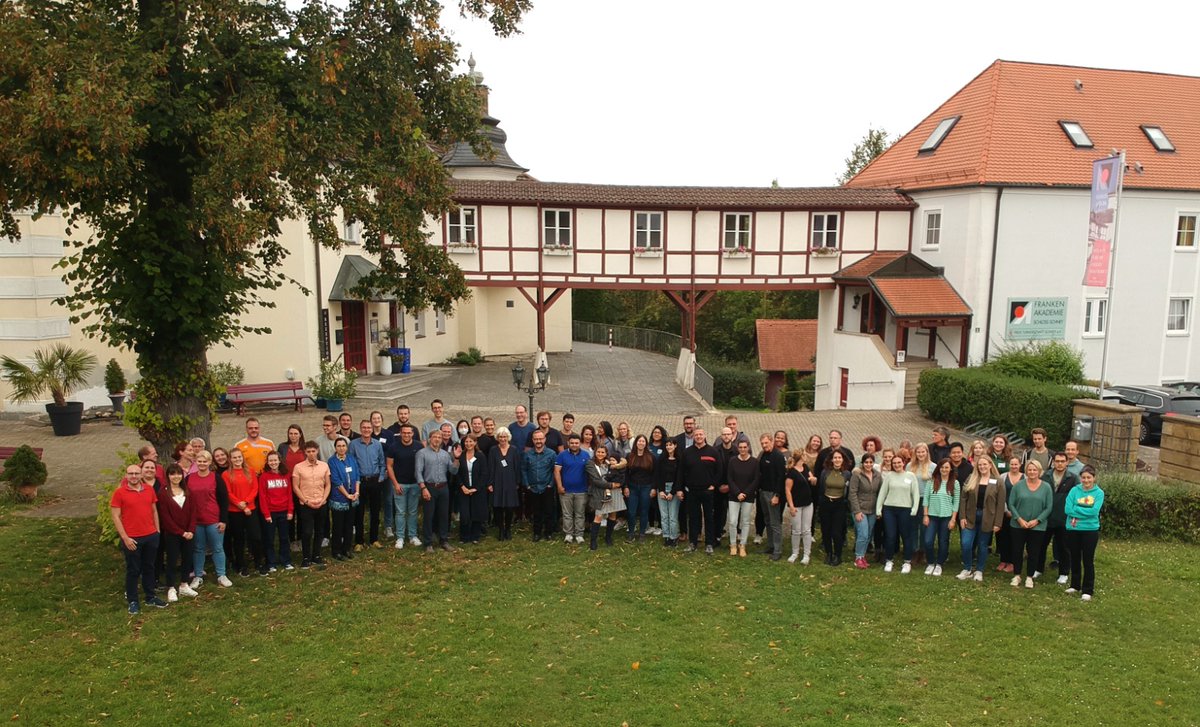 Bringing brilliant minds from three locations together at Frankenakademie Schney for the @SFB_TRR225 Autumn Retreat. Collaborative synergy in full swing as we dive deep into the world of #Biofabrication! 🤝🌐 #Teamwork #ResearchUnity @unibt @UniFAU @Uni_WUE