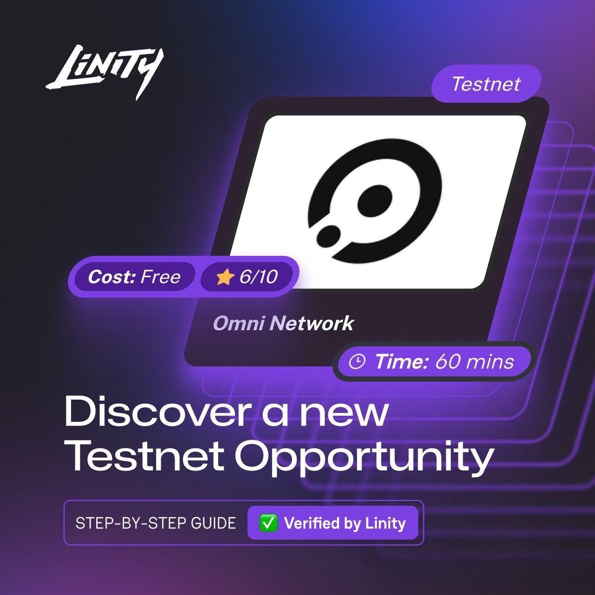 linity_com's tweet photo. Hey fam!

Check out our step-by-step guide on Testnet from
@OmniFDN 

🤑 $18M funding

Check it out 👉 https://t.co/UQ5FDckFM7

Our rating – 6/10
Cost – Free
Risk – Low
Time – 60 min
 
🤑Previous similar airdrops brought $1100–$16,300

WDYT about it? Please share with us👇👀 https://t.co/abImGX3SaB