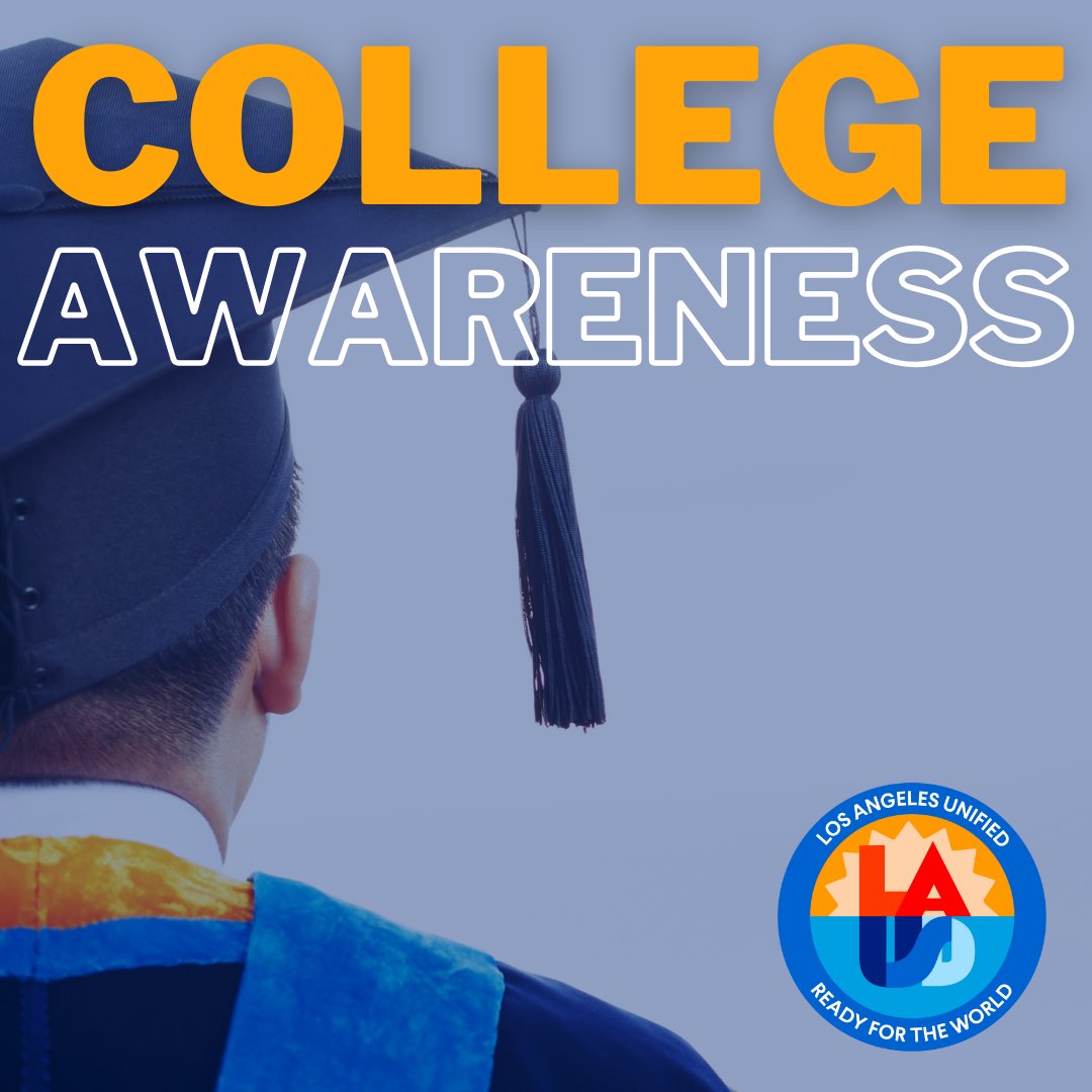 LAUSD Student Support Programs (@lausd_ssp) on Twitter photo October is College Awareness Month. Visit achieve.lausd.net/Page/14856 for resources from the Division of Instruction, including information on applying for Federal Student Aid.
<a href="/SHHSLausd/">Student Health and Human Services</a>
<a href="/PbisRp/">LAUSD PBIS/RP</a>
<a href="/lausd_psa/">LAUSD Pupil Services & Attendance</a>
<a href="/LAUSDHEO/">Homeless Ed Office</a>
<a href="/WPLausd/">Wellness Programs_LAUSD</a> October is College Awareness Month. Visit achieve.lausd.net/Page/14856 for resources from the Division of Instruction, including information on applying for Federal Student Aid.
<a href="/SHHSLausd/">Student Health and Human Services</a>
<a href="/PbisRp/">LAUSD PBIS/RP</a>
<a href="/lausd_psa/">LAUSD Pupil Services & Attendance</a>
<a href="/LAUSDHEO/">Homeless Ed Office</a>
<a href="/WPLausd/">Wellness Programs_LAUSD</a>
