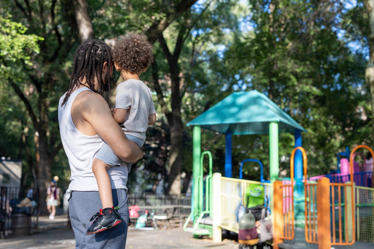 “They’re oblivious right now. They just think they’re at the park. I’m the one who’s got to figure stuff out. I’ve got enough money for us to get home. Then I’ve got to find a way to get something to eat. I’ve got to pay bills. We’re starting to get foreclosure letters in the…