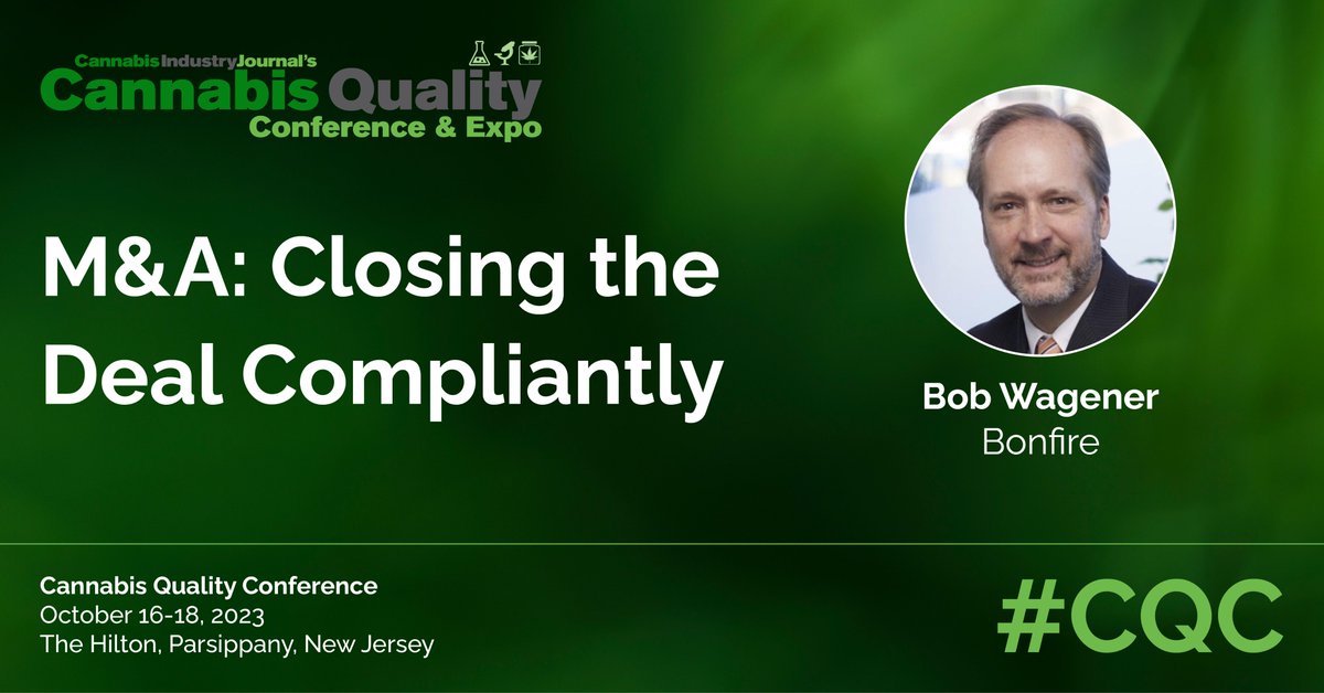 The #CQC is less than two weeks out! Use the promo code PARTNER60 and sign up today! This offer ends soon so don't miss out on sessions like this one from Bob Wagener