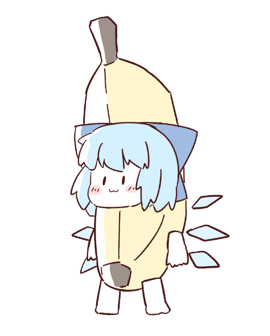 チルノ(東方Project) 「らくがき 」|ぱらどっと🍣🐚M3：Q-22b / 例大祭：つ07abのイラスト