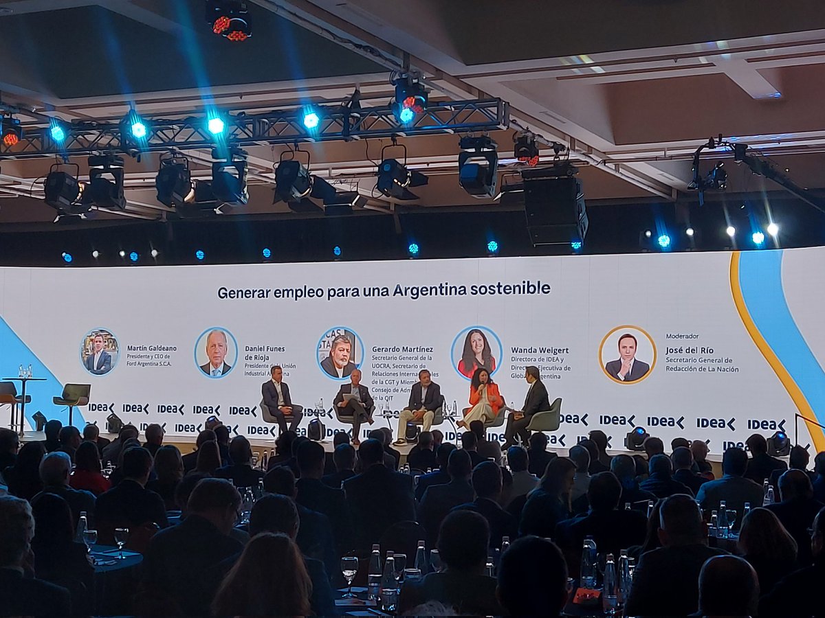 NachoDevitt's tweet image. En el 59° Coloquio de #IDEA en @MarDelPlataARG . Un momento de encuentro importante entre el empresariado argentino y los distintos sectores de la política @Genneia #Argentina #IDEA #ColoquioIDEA #Sustentabilidad #Energía #Business #renovables