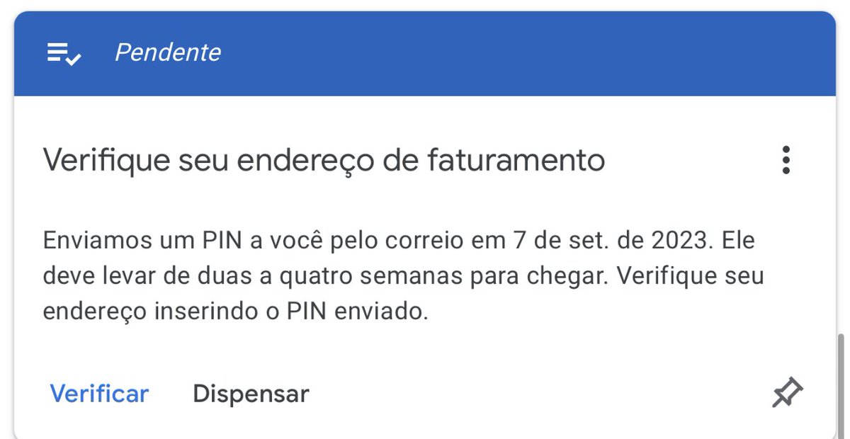 AlmeidaWisler's tweet photo. Hey @TeamYouTube I've already requested the pin code twice to verify the address and so far it hasn't arrived, I've tried to change the shipping address and I can't! Can you send me the tracking code? Or is there another way to confirm the address? https://t.co/KthAkFYwhy