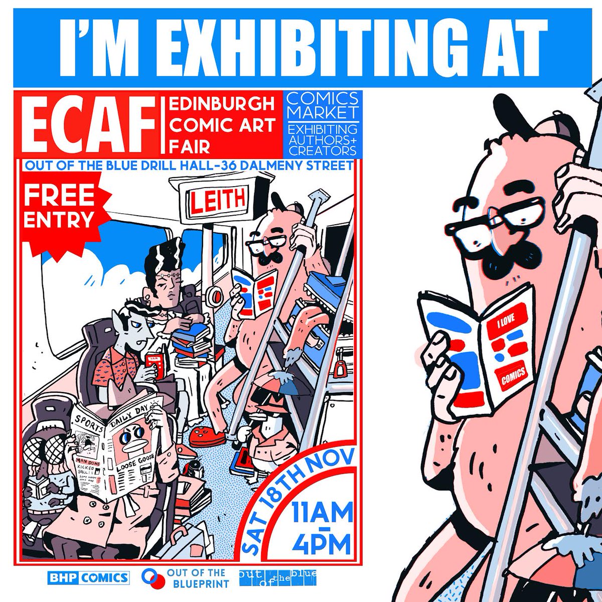 davescook's tweet photo. Aw nice, I just learned I have a table at the Edinburgh Comic Art fair this November.

Entry is free! Get all the details below👇

#ECAF https://t.co/G1RU16yJfR