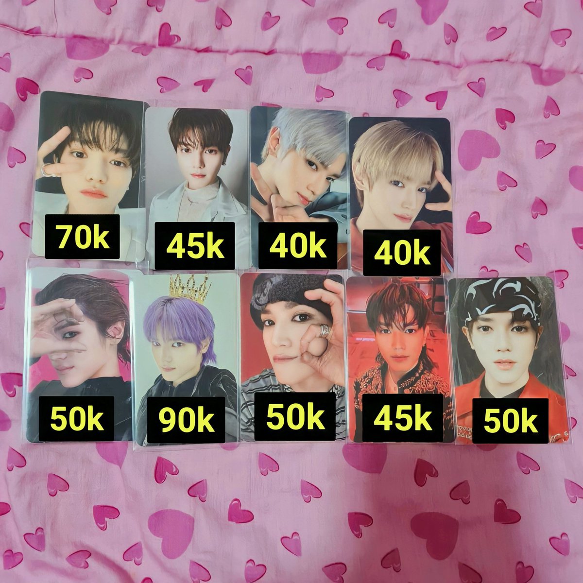 ⋆ ˚｡୨୧˚ HELP RT ˚୨୧｡˚⋆

Wts photocard pc Taeyong the link fortune pb universe wtmc shalala thorn fanmeet once upon nct 127 a July pangeran digipack ayyo tragic favorite earthquake

✅inc pack exc admin
✅keep event
✅freeong
🍬freebies
🏡Tangsel
🍊 : shope.ee/1LE6ZfZKo3