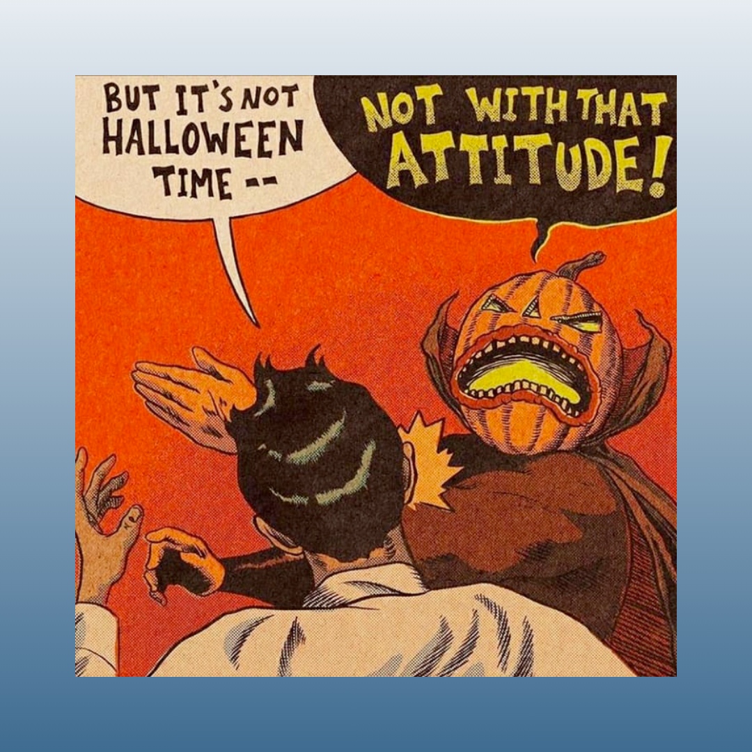 Happy October, friends 🎃

#Halloween #SpookySeason #DND #DungeonsAndDragons #TTRPGS #TabletopGaming #Gaming #RoleplayingGame #Mapmaking #DNDMeme #DNDJoke #NerdJoke #NerdMeme