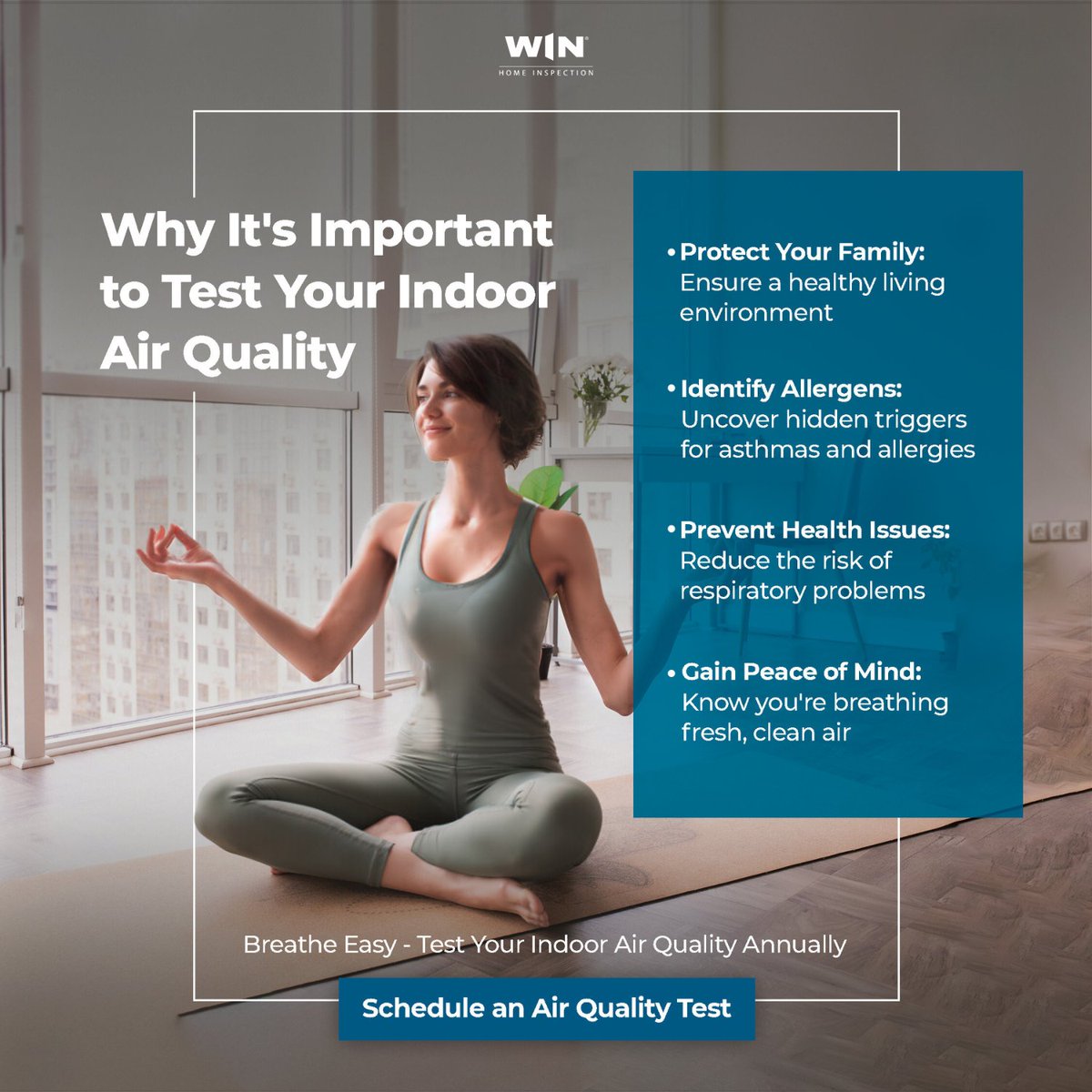 WINHomeInspect's tweet photo. π Clean, healthy indoor air can help improve sleep, boost your mood, and keep you energized!
π€§ Poor indoor air can inhibit sleep, adversely affect your mood, and aggravate asthma and allergy symptoms.
#winhomeinspection #airquality #airqualitytest #homeinspection https://t.co/wGr6ahs5u1