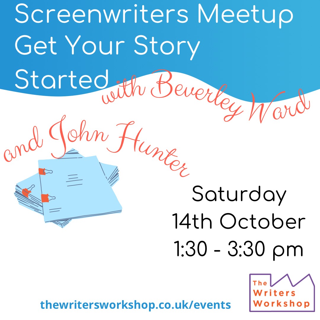TODAY

A chance for practising or aspiring screenwriters to get together and chat about the world of #Screenwriting.
#Sheffield
#Creative 

14 Oct 1:30-3:30PM
@OrchardSquare 

eventbrite.co.uk/e/screenwriter…