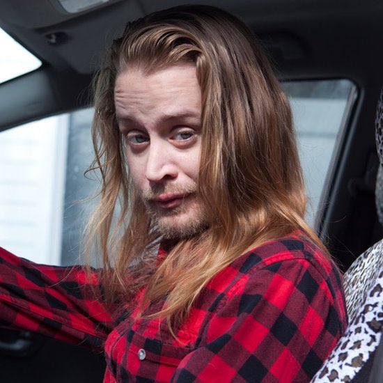 Macauley Culkin looks like Thom Yorke cosplaying as Kid Rock