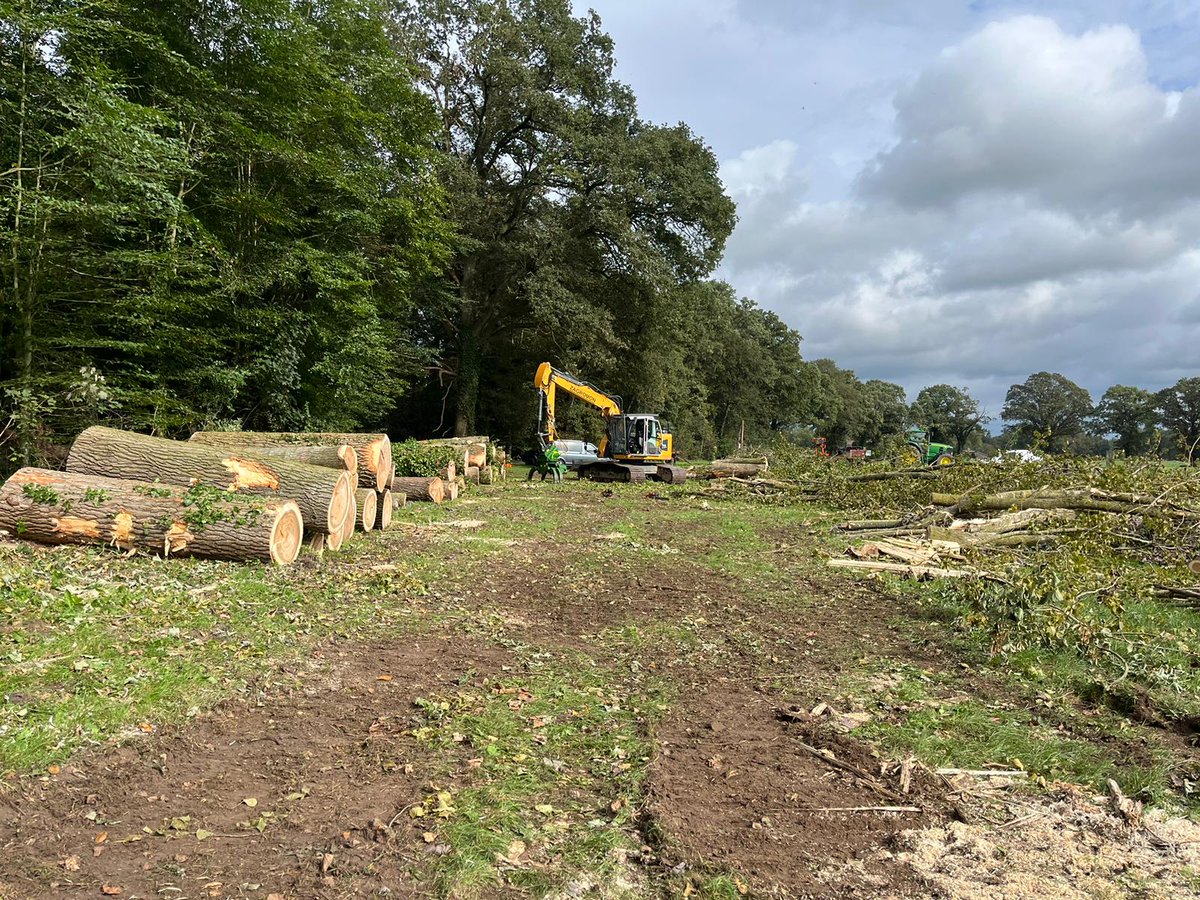 .....en nu nog hout rijden, takken snipperen, weide en sloot schonen, leve de hydrauliek😁