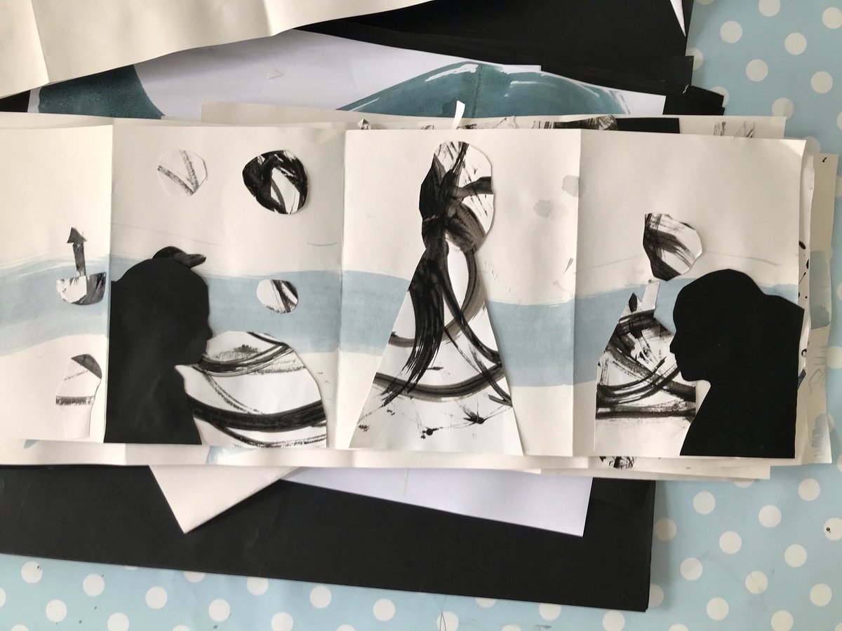 Year 5 have been working on art pieces influenced by Kara Walker. They are looking beautiful.<a href="/BowArts/">Bow Arts</a> <a href="/Artsmarkaward/">Artsmark</a>