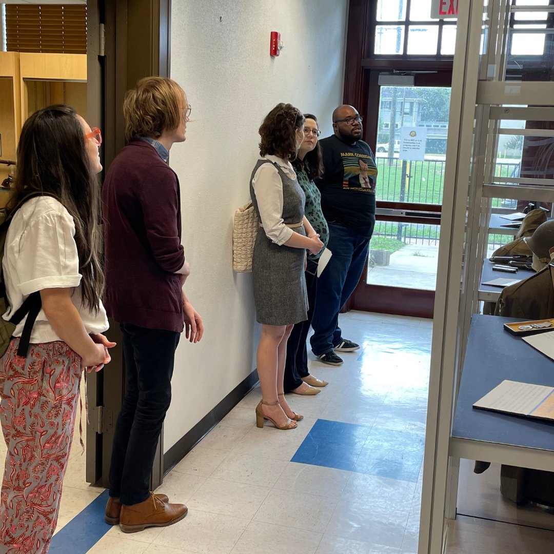 GraciePadron's tweet photo. Yesterday our team went on a site visit to the @BSNMuseum for a meeting with Director of Exhibitions Cale Carter and Director of Education Dr. Michelle Tovar to brainstorm marketing strategy and how to integrate the latest technology into their new traveling exhibit. #Houston https://t.co/ShGq4iEQTF