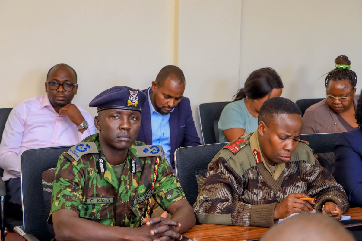 SimbaArati's tweet photo. In an effort to step up our state of preparedness in the wake of the anticipated destructive El-Nino rains, together with Kisii County Commissioner Tom Anjere, we today held a joint consultative meeting incorporating officials from the County Government, National Government and agencies involved in disaster management and relief. 

Already, the El-Nino emergency committee has mapped out disaster prone areas in terms of floods, mudslides and lightening, besides exploring  the possible steps for prevention and mitigation.

I urge county residents to equally be wary of the looming danger due to long rains and take the necessary steps to avert loss of lives.