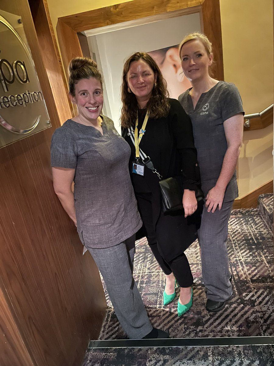 AyrshireHair's tweet image. @LochsideH Great conversation on  all things #Spa recruitment, future skills, regulated qualifications and  the value of #SpaCareer for @DYWAyrshire. Our previous @AyrshireColl graduates leading our Spa Professionals  of the future. 👏🏻🧡@lisaf833 @Lornaconnelly2 @Peggymorgan03