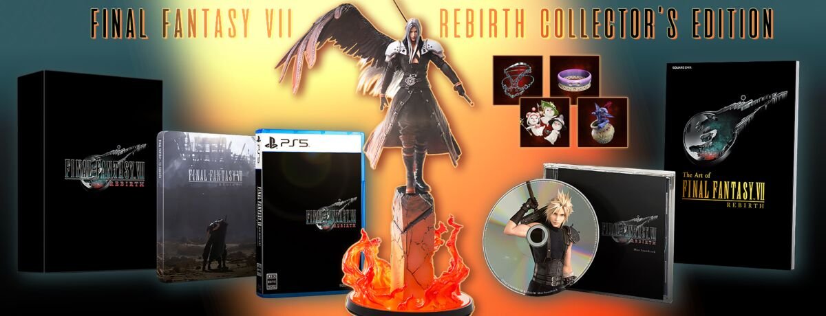 Final Fantasy VII: Rebirth collector's edition has a cool