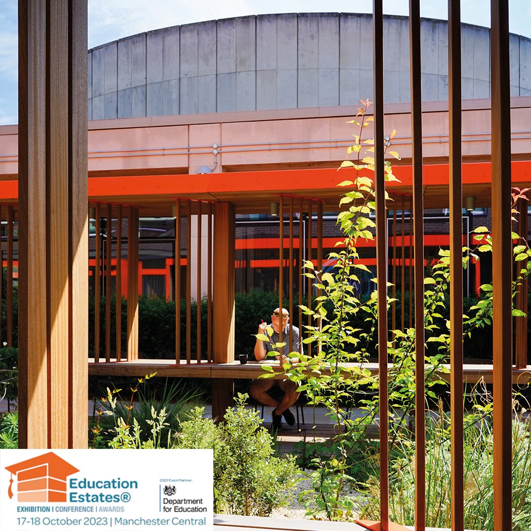 Our director, Andy Thomson will be speaking at the Education Estates conference on October 17th at Manchester Central. Andy will be speaking on "Does the place we work or study help or hinder you?"

We look forward to seeing you there! 

<a href="/EduEstates/">Education Estates #EducationEstates</a>