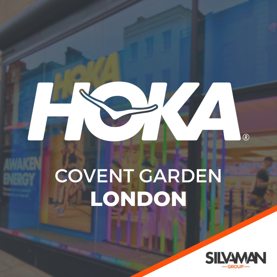 SilvamanGroup's tweet photo. In collaboration with Deckers Brands, we are pleased to reveal the first European Store for their Footwear and Sportswear brand Hoka.

We wish the Covent Garden team every success with the store opening.

#Deckers #Hoka #timetofly #Coventgarden #Silvaman #retailfitout https://t.co/0sc5OUyTmf
