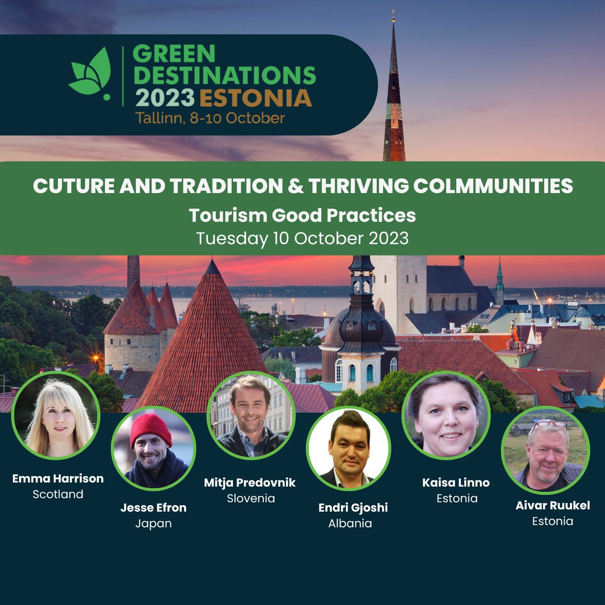 🇪🇪 GD 2023 | 🗓 Day 2

💼 Panel: Culture and Tradition &amp; Thriving Communities: Explore the significance of heritage protection, authentic tourism experiences, and fostering respect for local life

🎟 Book your spot: ow.ly/eT5U50PQbyo
