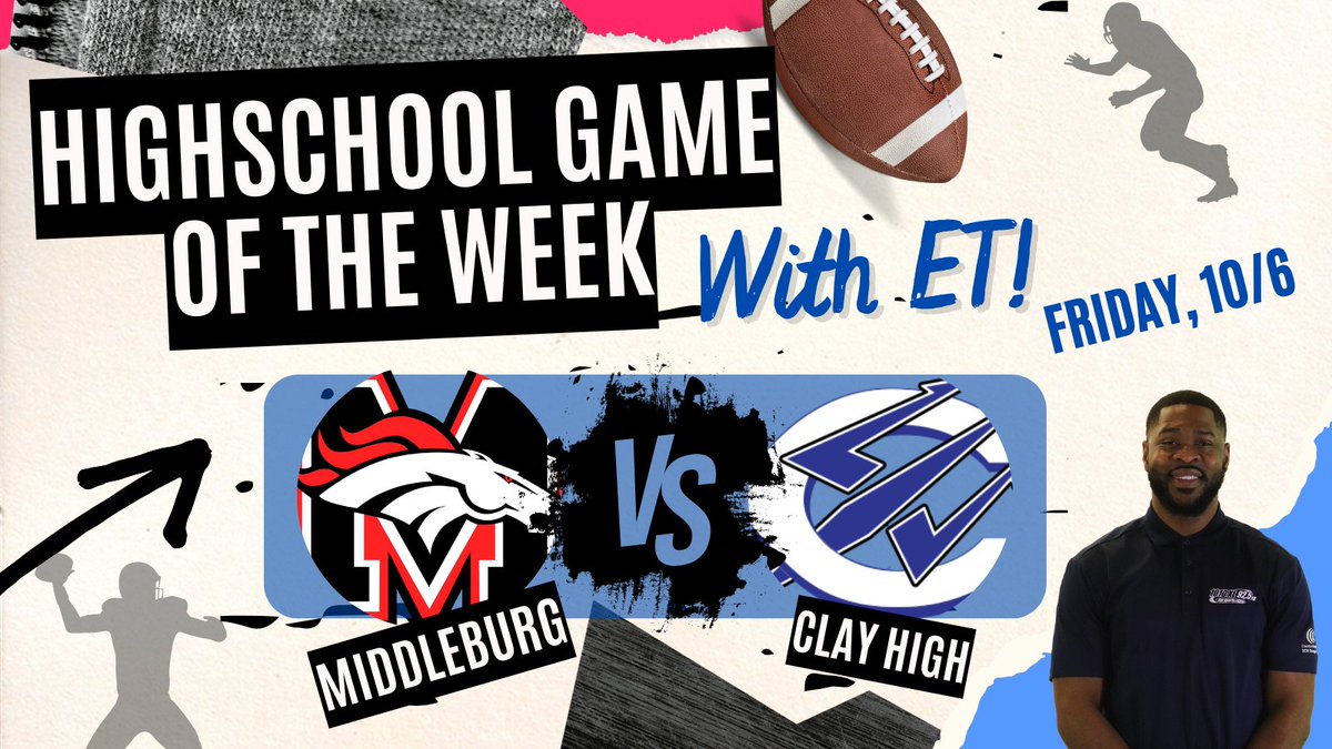 1010 XL / 92.5 FM (@1010xl) on Twitter photo We have our 1010Xl Game of the Week poll winner and <a href="/iame2thet/">e2thet</a> returns to his old stomping grounds for <a href="/Horsepower904/">Middleburg Football</a> v <a href="/ClayHSFootball/">Clay High Football</a>
Come on Somebody! We have our 1010Xl Game of the Week poll winner and <a href="/iame2thet/">e2thet</a> returns to his old stomping grounds for <a href="/Horsepower904/">Middleburg Football</a> v <a href="/ClayHSFootball/">Clay High Football</a>
Come on Somebody!