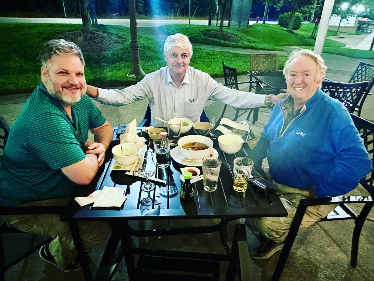 Discussing global conservation strategies with <a href="/PimmStuart/">STUART PIMM</a> and <a href="/vivek4wild/">Vivek Menon</a> during a quick Durham, NC visit.