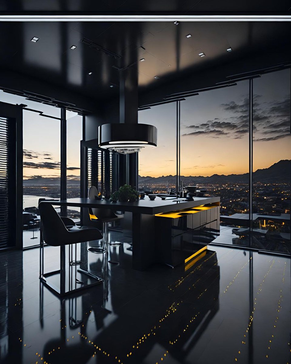Interiorhunt11's tweet photo. Kitchen with a view 😍 https://t.co/zF4HnGcAMv