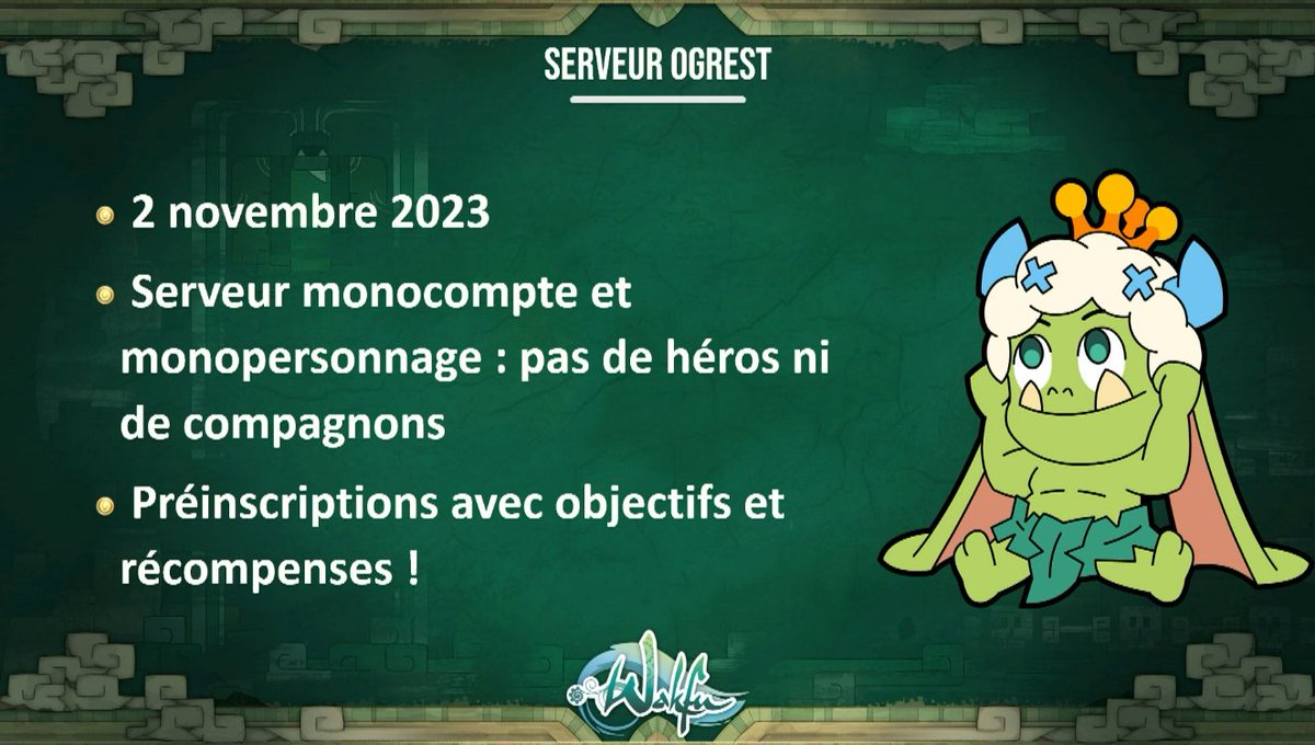 w_kaido's tweet photo. THREAD MONOCOMPTE WAKFU : https://t.co/jC0RJNSpJL