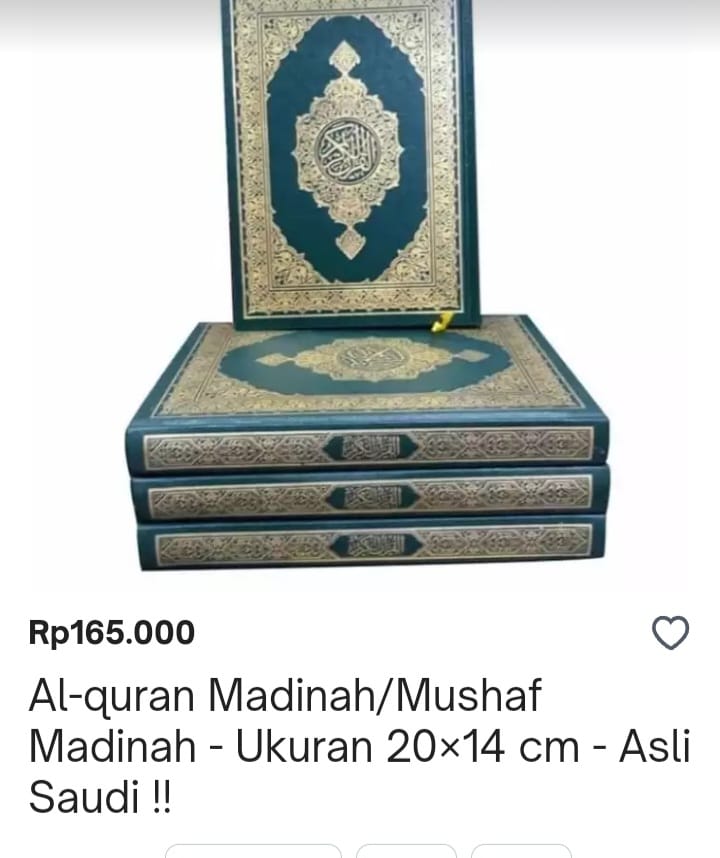 abuziyad02's tweet photo. Semoga di #jumatberkah ini, Allah hadirkan hamba2nya yg dermawan untuk ambil bagian program mulia ini.

Wakaf qur'an madinah untuk adek2 penghafal qur'an.

165.000/exp https://t.co/I6AYE9Q5uj