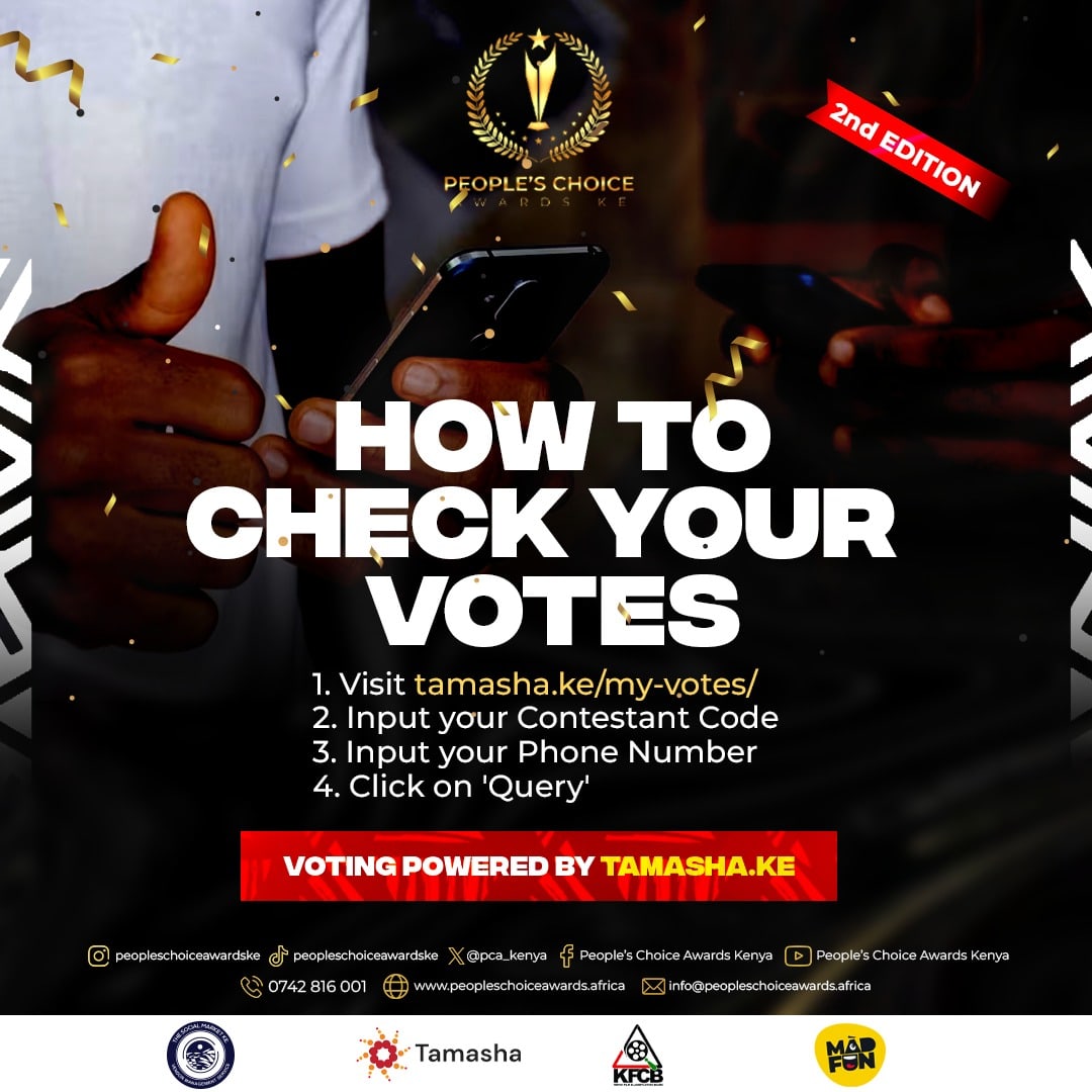 pca_kenya's tweet photo. Still wondering how to check your votes?

Here's a step to step guide on how to do it 🥳🥳🥳 https://t.co/egJ6fRxcUr