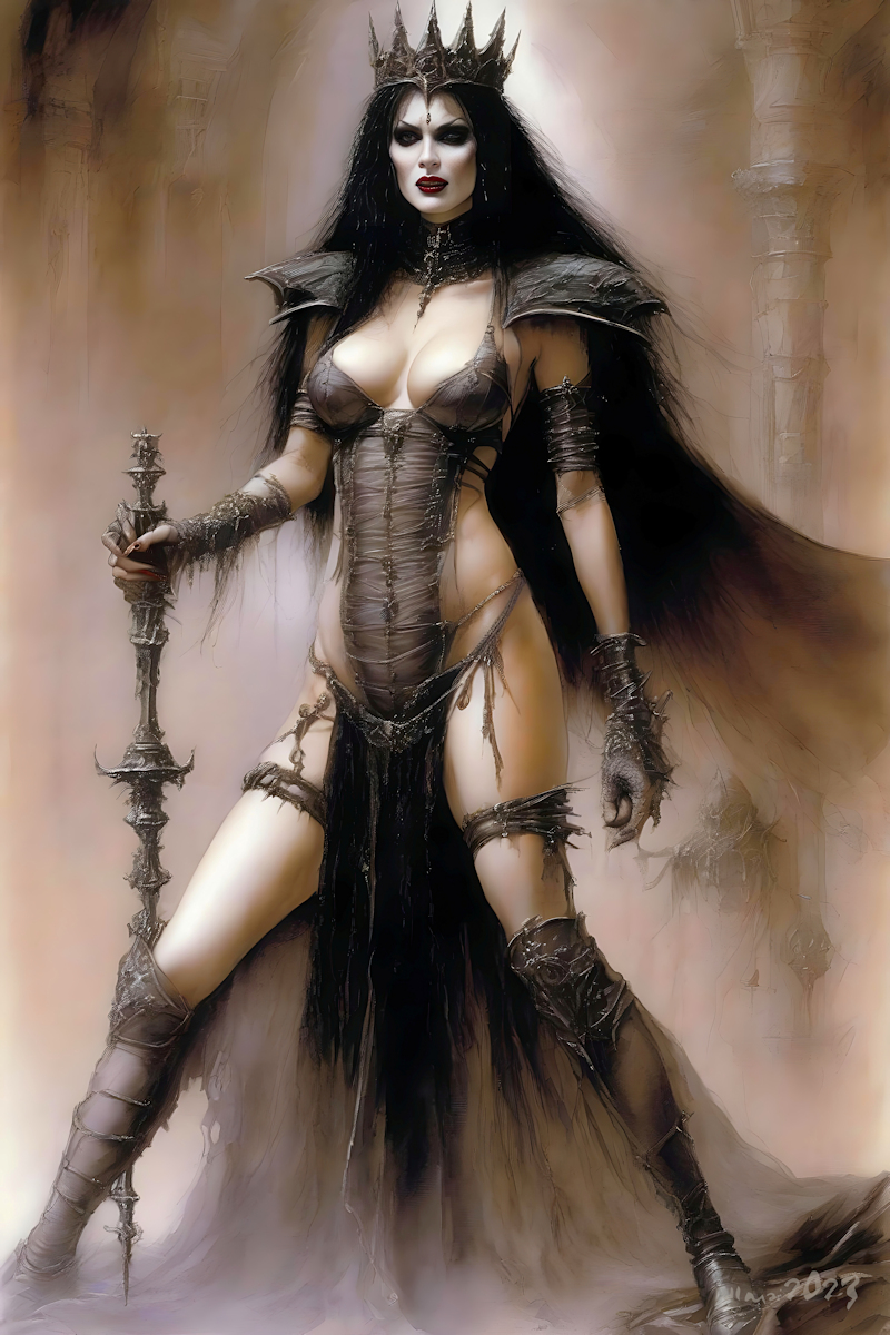 PBWells1's tweet photo. "Vampire Queen"
#pbwells #art #conceptart #deviantart #digitalart #fantasy #fantasyart #generativeart #horror #horrorart #MageSpace #StableDiffusion #Painter #PaintShop #PoserPro #Topazlabs #Gigapixel #vampire #vampireart https://t.co/OfWhh5qref