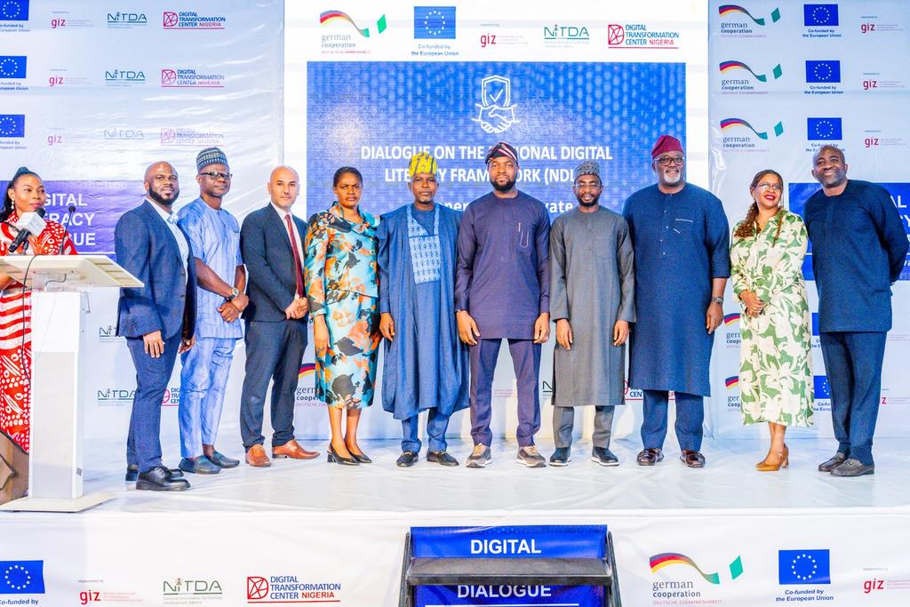 KashifuInuwa's tweet photo. Today marks a remarkable milestone in our journey to Digital Nigeria as we embark on the implementation of NDLF. Please be part of this movement. The illiterate of the 21st century is not the one who cannot read and write, but the one has chosen to be digitally ignorant. https://t.co/FEAcFCJY2w