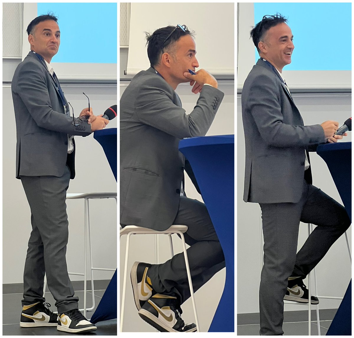 Thank you to our excellent MC and host for the day from @INSEP_PARIS @bamirtahmasseb #BabakAnimation 🥇#ASPCForum