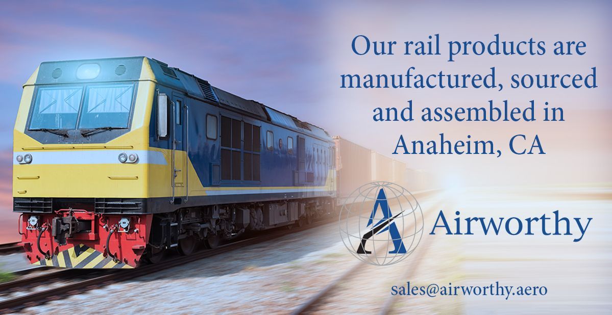 Did you know that Airworthy rail products are manufactured, sourced, and assembled in Anaheim, CA? 🚆

buff.ly/3rE4PFZ 

Contact us today! Let our experts assist you. Sales@airworthy.aero

#airworthy #rail #railindustry #galleys #monuments #seats