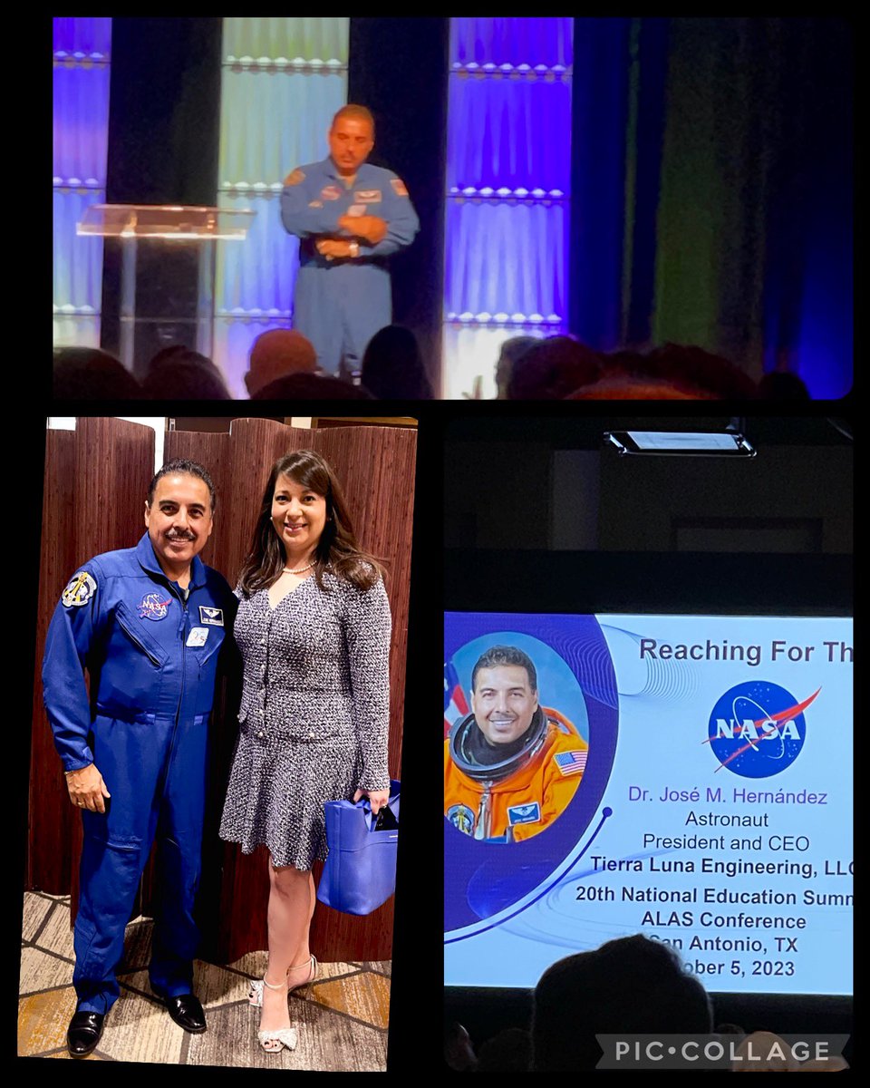 dmooy_yisd's tweet photo. A great start to #ALAS -meeting Dr. Jose Hernandez. https://t.co/0GzOqk81Xf