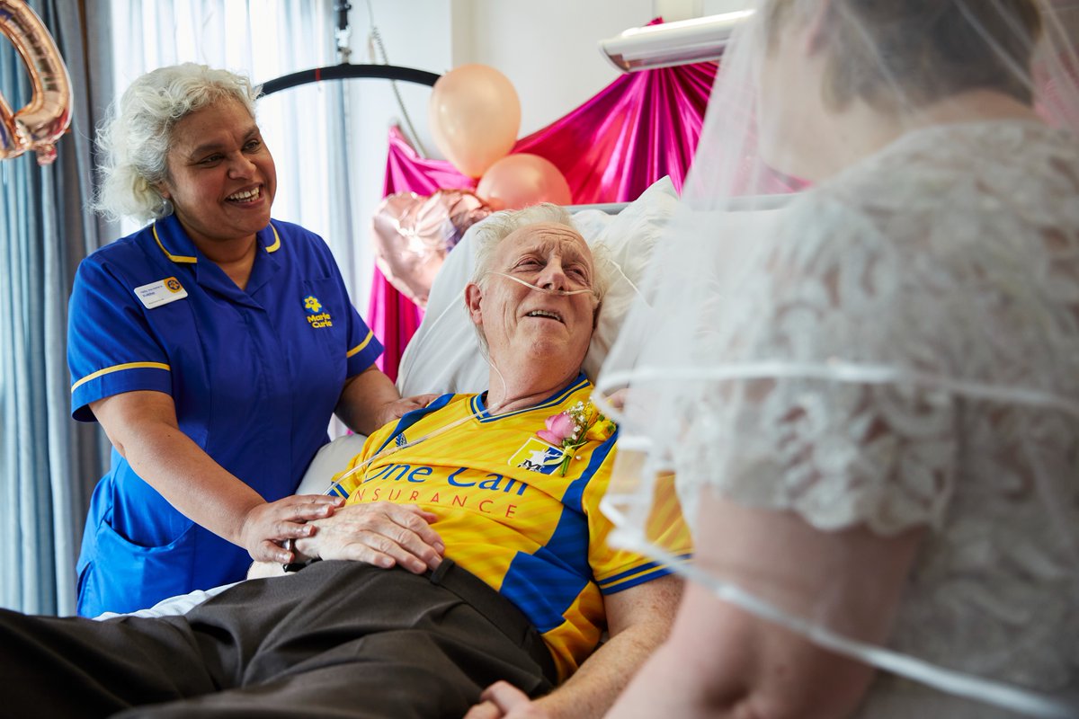 mariecurieuk's tweet photo. 👀 Have you seen our new advert on your TV screens?

We're here for anyone with an illness they’re likely to die from, and those close to them. Whatever the illness, wherever you are, we’re with you to the end. 💛
 
Visit: https://t.co/RvlMSO05Po to watch.

#WithYouToTheEnd https://t.co/xN7MjMpqq2