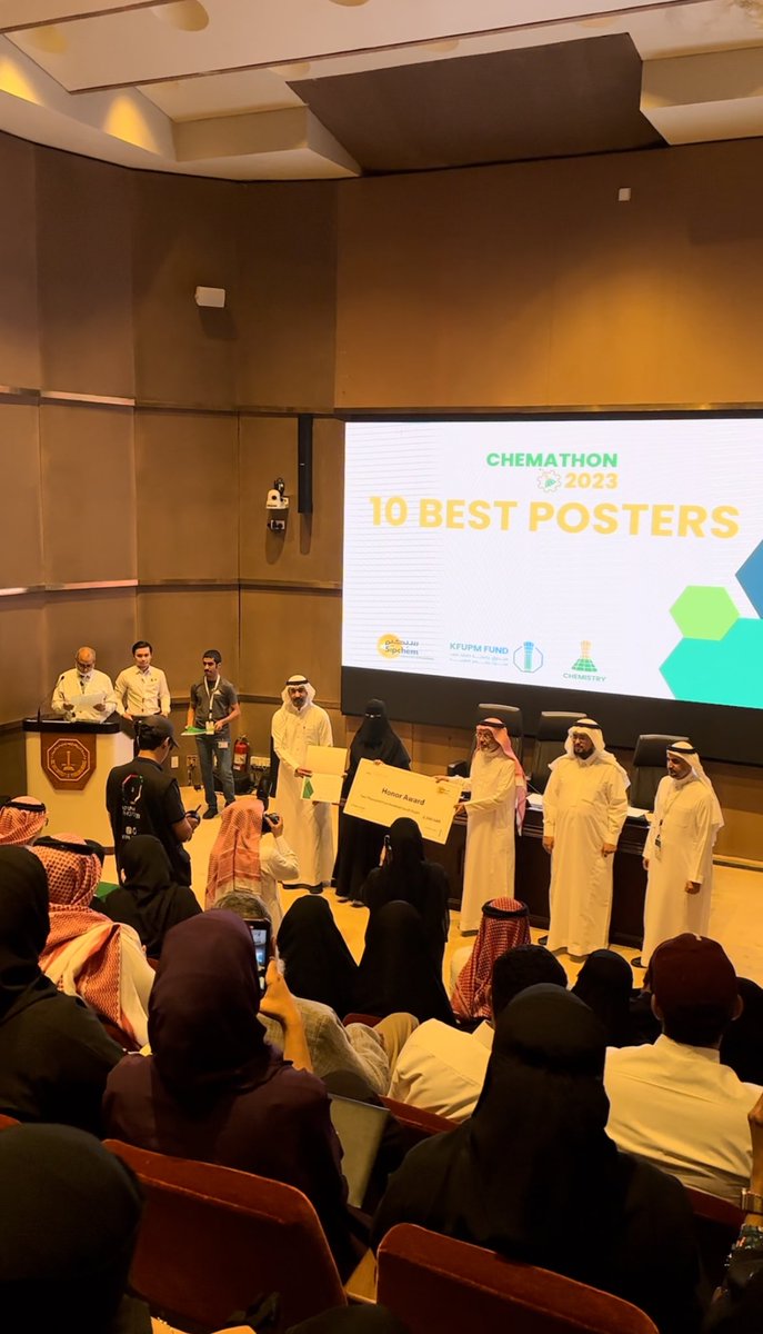 Rozechemist's tweet photo. 📍October-2023 

تم بحمدالله فوز فريقي من ال Top ten لأفضل بحث علمي  👏🏼✨

 #kfupm
#chemathon https://t.co/dBdDdS1t1H