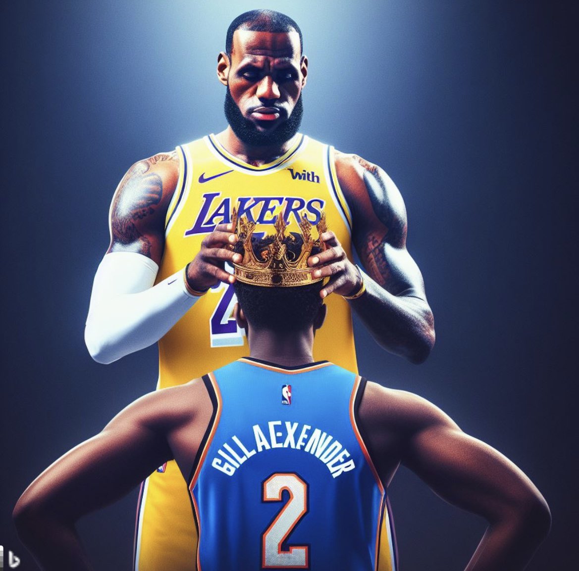 With LeBron’s career dwindling, how long before we can crown SGA as the new “King” of the NBA?