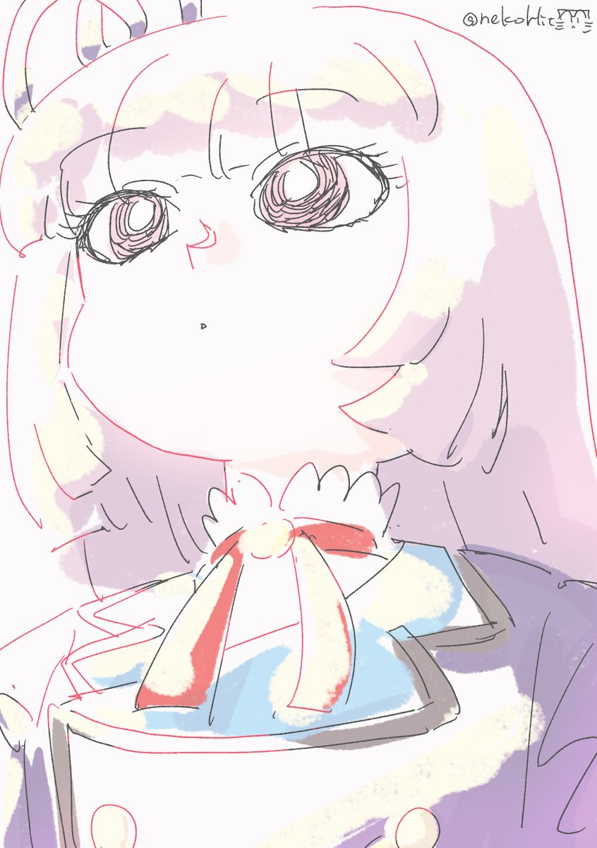 スミレ「スミレ」|猫の人@イベント申し込みはしたのイラスト