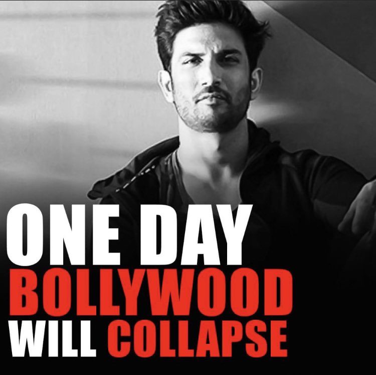 Sushant was truly a visionary man.  💝💝

He visioned that Bollywood will collapse one day and now they are struggling and demolished.. 
💗💗

His words are truly wisdom 💗💗

#JusticeForSushantSinghRajput 
#BoycottBollywood
Sushant Man With Vision