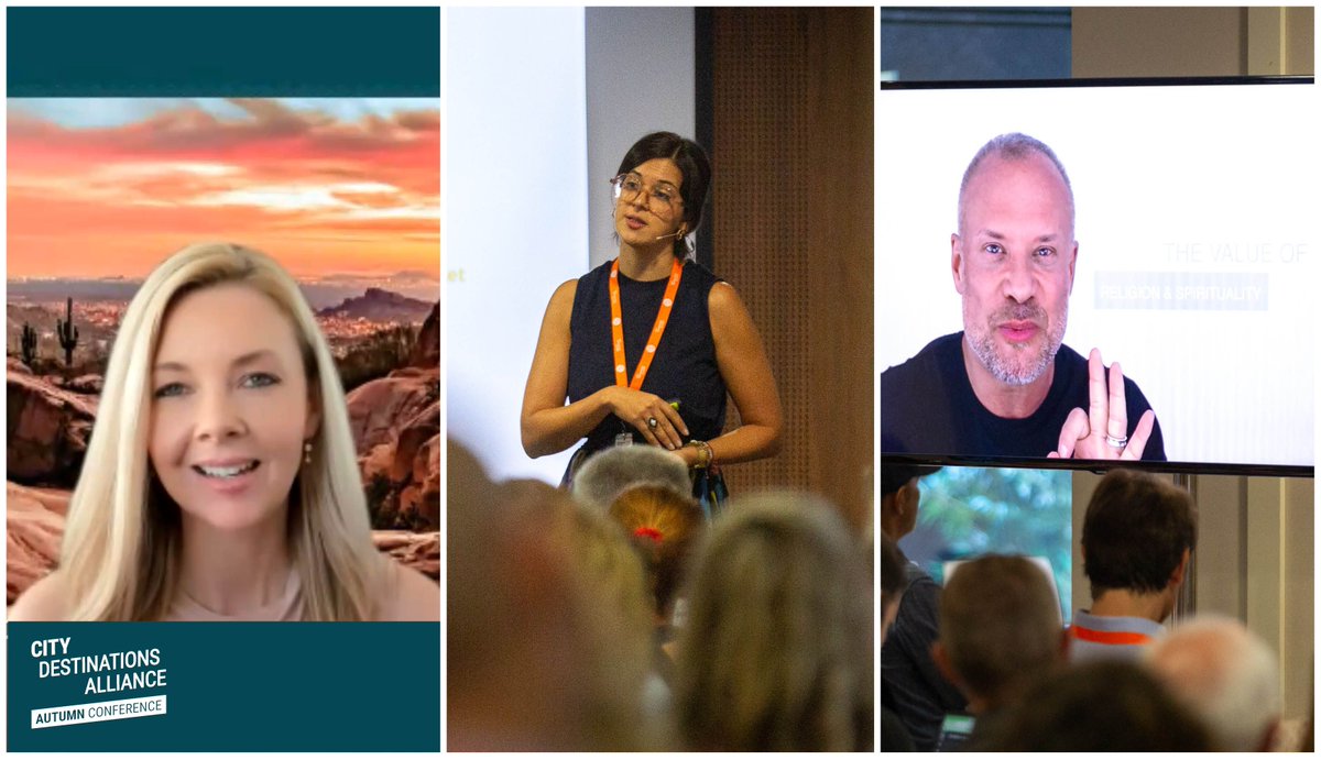 citydna_eu's tweet photo. ๐ง๐ข@VisitMesa shared on on autism-friendly destinations, @BordeauxTourism on tourism's social impact with Bordeaux Solid'air and @DavidAllisonInc on shifting from demographics to valuegraphics in understanding destinations & visitors.
#CityDNA #DestinationPositive
@group_nao https://t.co/O9gRjbR6jA